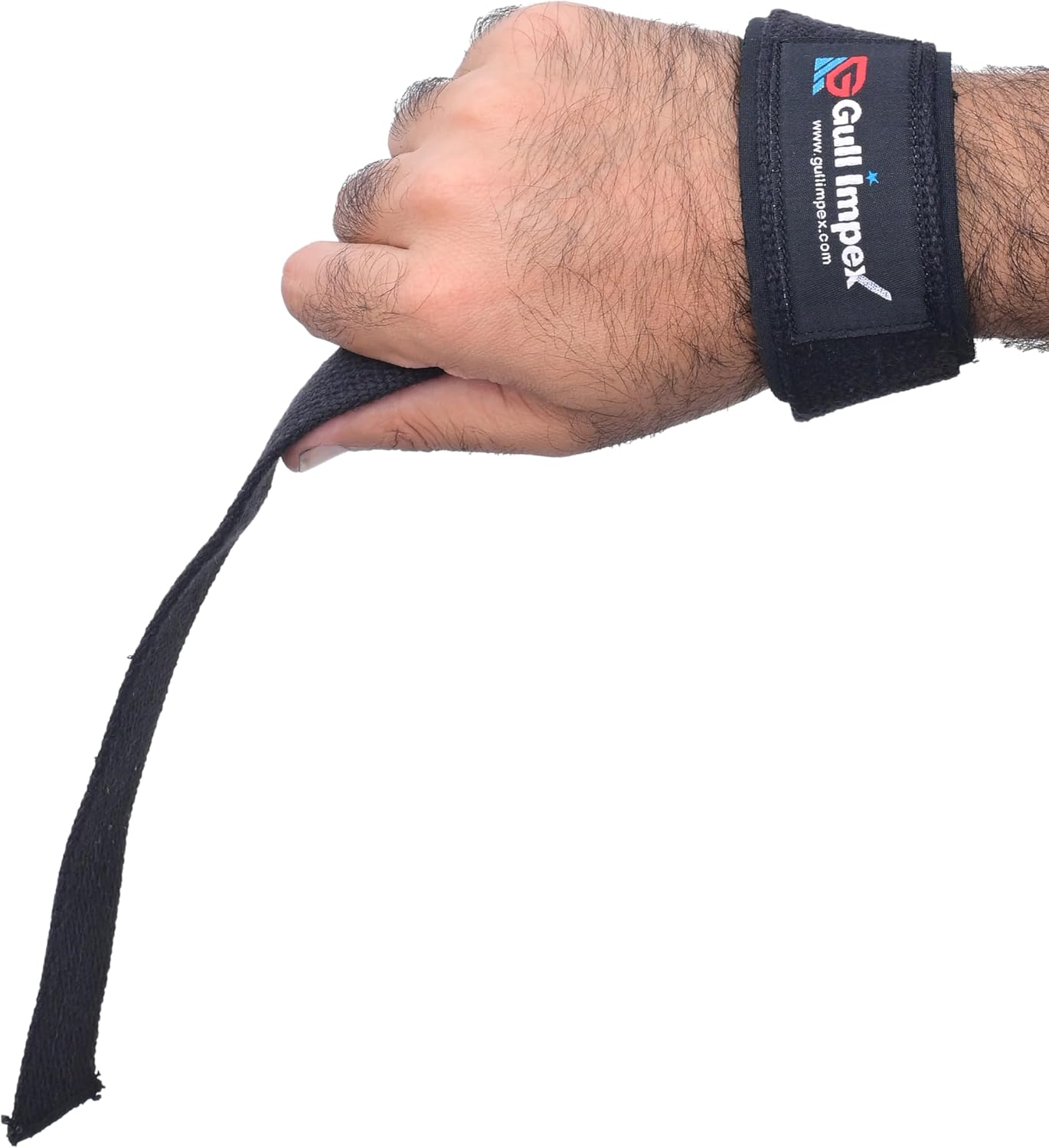 Neoprene Padded Wrist Straps – Anti-Slip Support for Weightlifting, Powerlifting & CrossFit