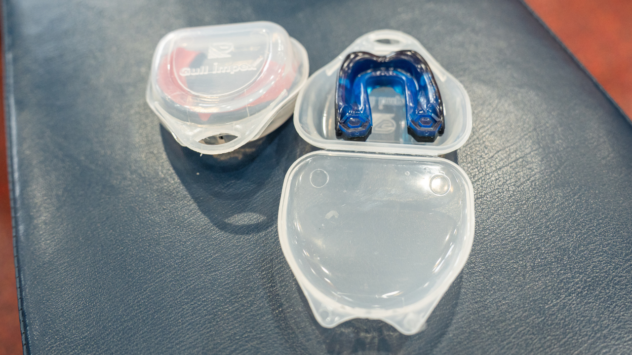 Gel Max Sports Mouth Guard – Heavy-Duty Protection with Strap