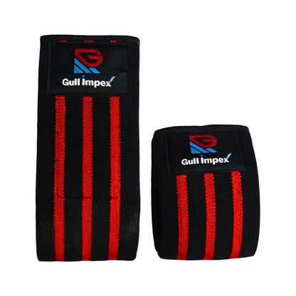 Knee Wraps with Strap – Premium Support for Heavy Lifting