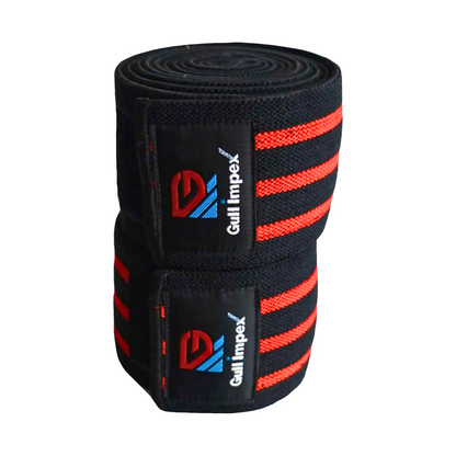 Knee Wraps with Strap – Premium Support for Heavy Lifting