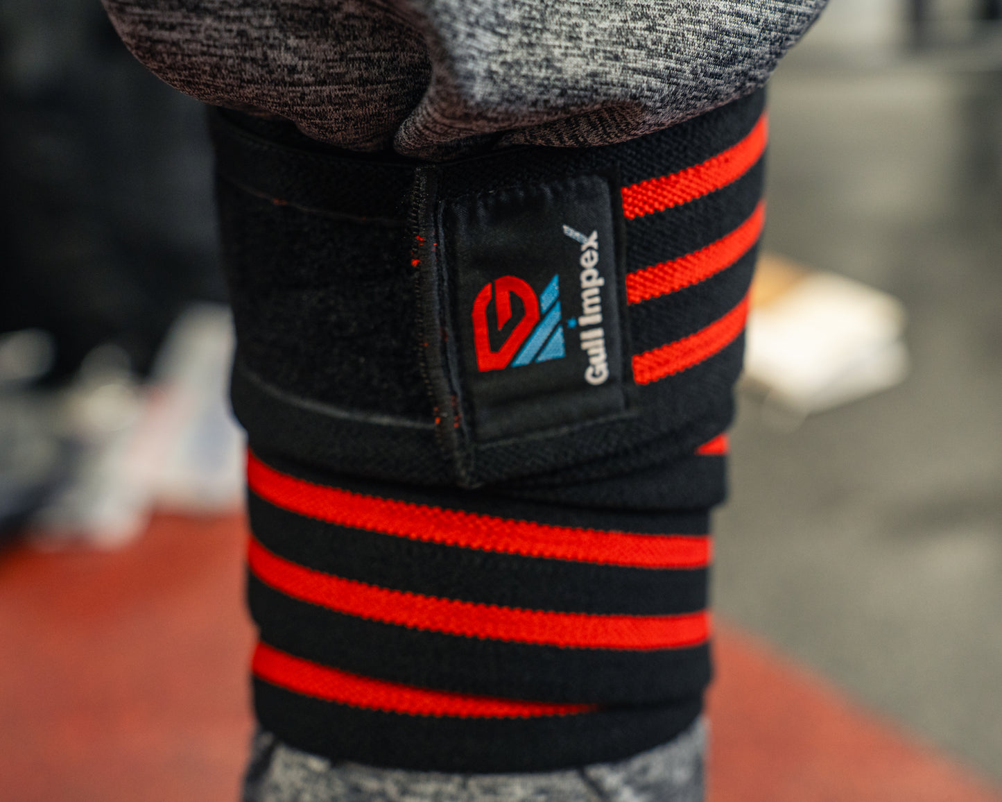 Knee Wraps with Strap – Premium Support for Heavy Lifting