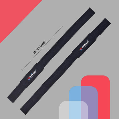Neoprene Padded Wrist Straps – Anti-Slip Support for Weightlifting, Powerlifting & CrossFit