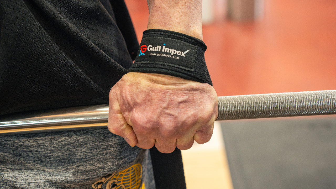 Neoprene Padded Wrist Straps – Anti-Slip Support for Weightlifting, Powerlifting & CrossFit